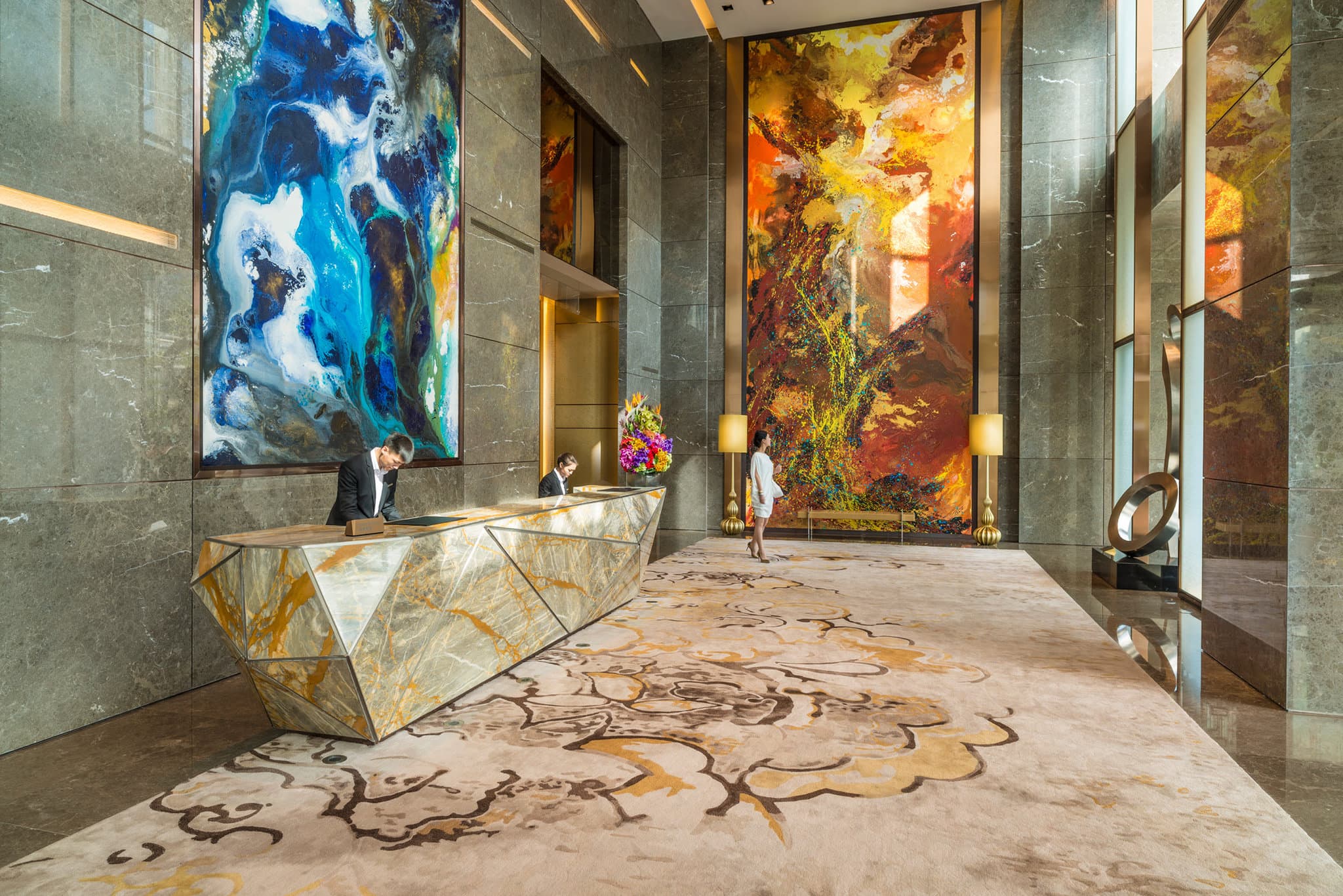 Four Seasons Hotel Shenzhen exterior and elegant high-rise luxury setting in Futian