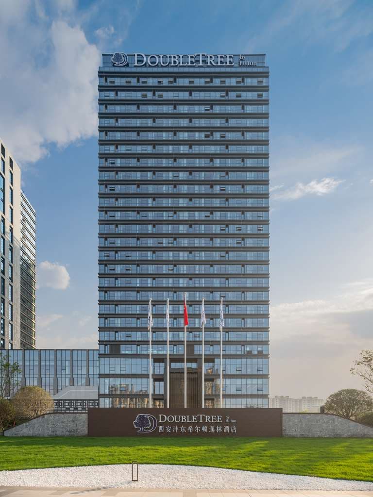 DoubleTree by Hilton Xi'an exterior with modern rooms and convenient access to the old city sights